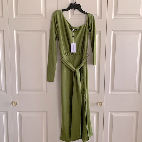 REVOLVE Lovers and Friends Kayla Midi Dress in Green Size S - Picture 4 of 7